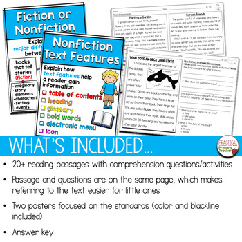 Nonfiction Text Features, Compare Fiction and Nonfiction | TpT