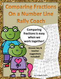 Compare Fractions on a Number Line Rally Coach