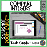 Compare Integers Snapshot Boom Cards™ Digital Task Cards