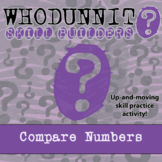 Compare Numbers Whodunnit Activity - Printable & Digital G