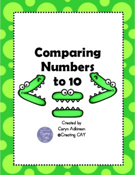 Preview of Compare Numbers to 10 Packet