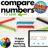 Compare Numbers to 1000 - 2nd Grade Math | Boom Cards