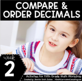 Compare & Order Decimals - 5th Grade Math Workshop - Math 