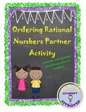 Compare & Order Fractions & Decimals Partner Activity/Pair Share