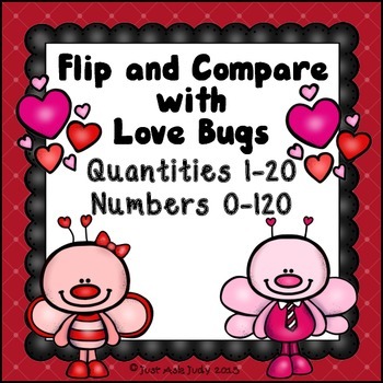 Preview of Comparing Numbers or Quantities | Valentine's Day