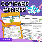 Compare Stories in the Same Genre Similar Theme Task Cards