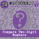 Compare Two-Digit Numbers Activity - 1.NBT.B.3 - Whodunnit JR