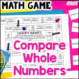 Compare Whole Numbers Game - Place Value Activity - 4th Grade
