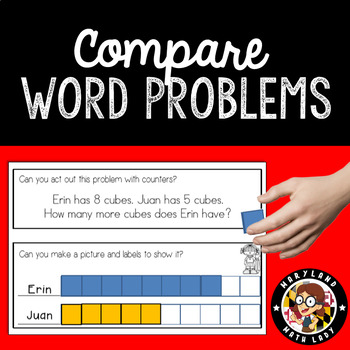 Preview of Compare Word Problems