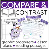 Compare and Contrast Reading Comprehension Passages Graphi