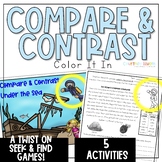 Compare and Contrast Activities - Color It In