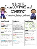 Compare and Contrast Anchor Chart RL / RI 5.3