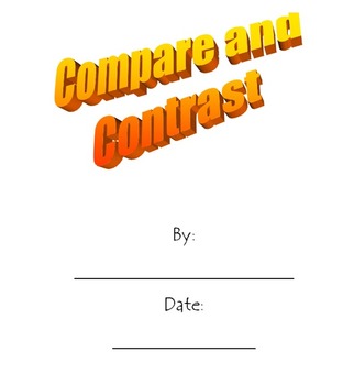 Preview of Compare and Contrast Benchmark Writing Packet