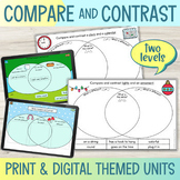 Compare and Contrast Bundle | Print and Boom™ Cards | Spee