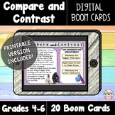 Compare and Contrast Boom Cards + Printable Task Cards
