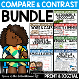 Compare and Contrast Activities and Worksheets Bundle