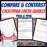 Compare and Contrast California Earthquakes for 4th & 5th 