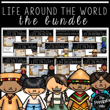 Preview of Cultural Diversity:  Life Around the World Bundle