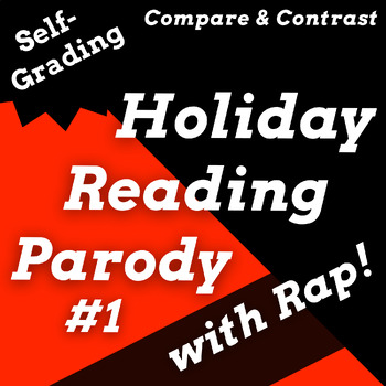 Preview of Compare and Contrast Christmas Stories Reading Activities for Middle School