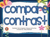 Compare and Contrast - Common Core Aligned Literacy Activities