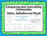 Compare and Contrast Communities - Urban, Rural & Suburban