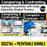 Compare and Contrast: DIGITAL + PRINTABLE Bundle