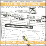 Compare and Contrast Differentiated Paired Passages