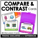 Compare and Contrast - ESL Speaking Cards - Finding Similarities & Differences