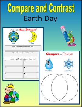 Preview of Compare and Contrast - Earth Day