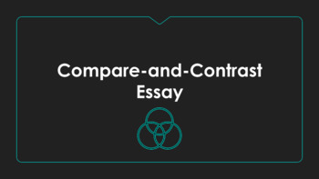 Preview of Compare-and-Contrast Essay - Middle School