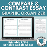 Compare and Contrast Essay Outline Graphic Organizer (PDF 