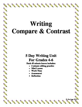 Good introductions for compare and contrast essays