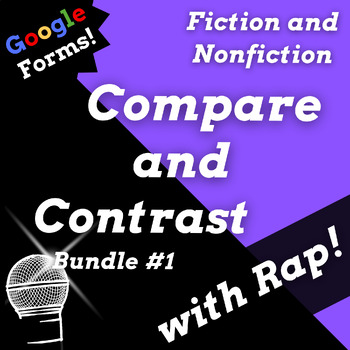 Preview of Compare and Contrast Fiction and Nonfiction Passages for 5th and 6th Grade
