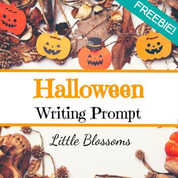 Preview of Compare and Contrast Halloween Writing Prompt Freebie