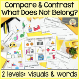 Comparing and Contrasting: Leveled