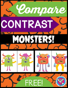 Preview of Compare and Contrast: Monsters!