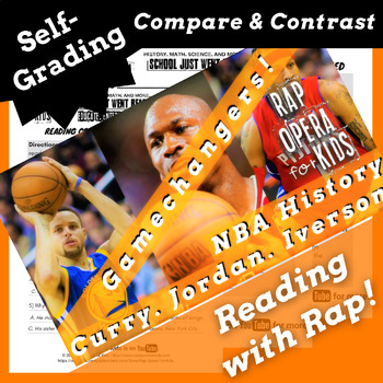 Preview of Compare and Contrast Nonfiction Passage Activities for Middle School