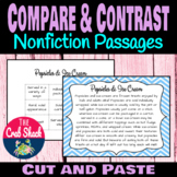 Compare And Contrast Cut And Paste Worksheets & Teaching Resources | TpT