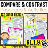 Compare and Contrast Passages, Graphic Organizers, Activities RL.1.9 - RL1.9