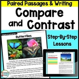 Compare and Contrast with Paired Text Passages for Reading and Writing