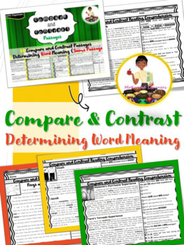 Preview of Compare and Contrast Reading Passages | RI3.9 | RI.3.3