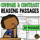 Compare and Contrast Reading Passages Worksheets (Skills a