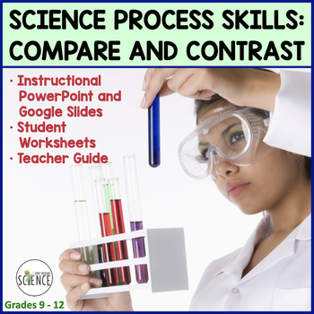 Preview of Scientific Method Science Process Skills: Compare and Contrast