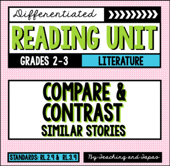 Preview of Compare and Contrast Similar Stories (RL.2.9 and RL.3.9)