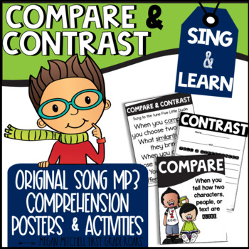 Preview of Compare and Contrast Song & Activities