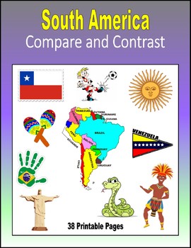 Preview of Compare and Contrast - South America