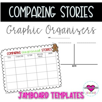 Preview of Compare and Contrast Stories - Jamboard Templates