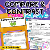 Compare and Contrast Stories Reading Task Cards 2nd & 3rd 