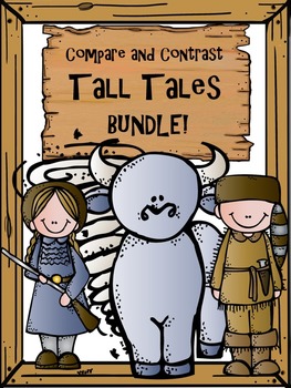 Preview of Compare and Contrast Tall Tales Bundle