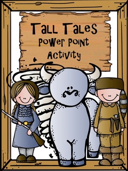 Preview of Compare and Contrast Tall Tales Power point activity